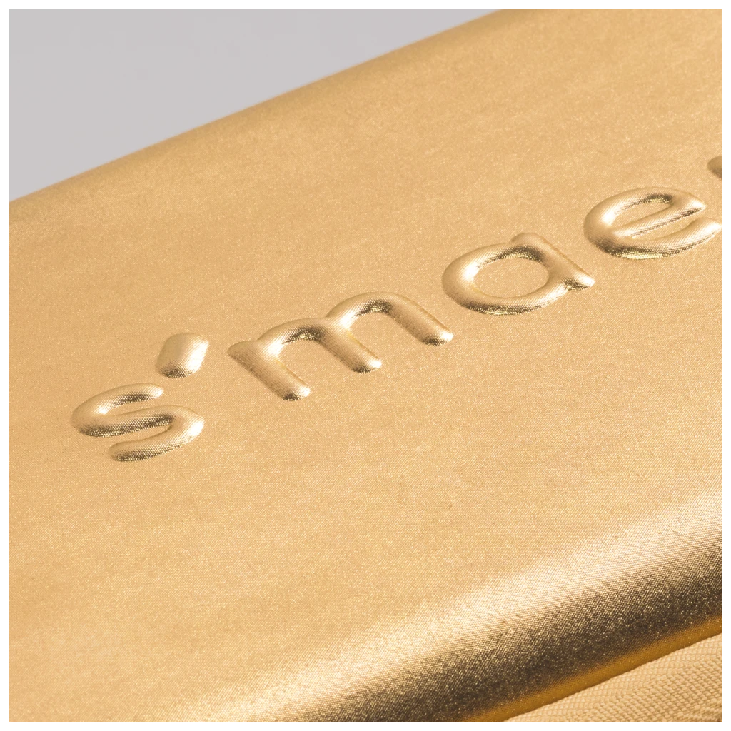 Schlampermäppchen s'maepp XL Hardcase „Gold“ | 1 Klappe(n), gold