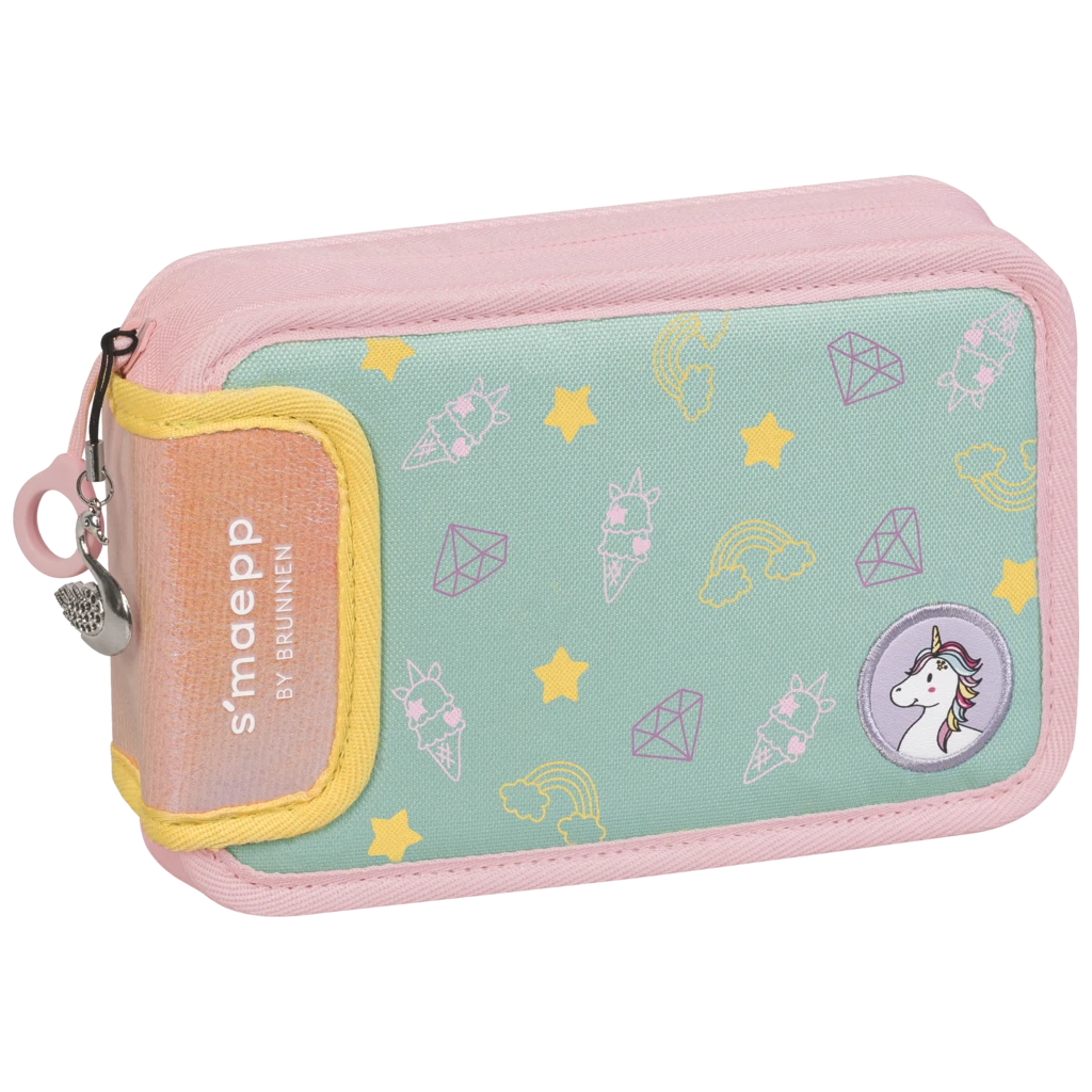 Federmäppchen s'maepp „Sweet Unicorn“ | mehrfarbig, pastell