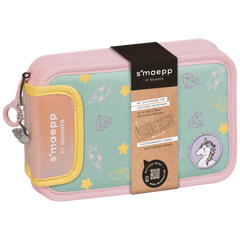 Federmäppchen s'maepp „Sweet Unicorn“ | mehrfarbig, pastell