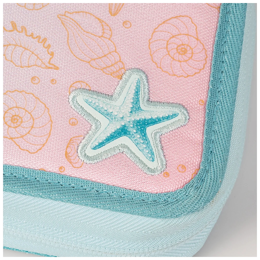 Federmäppchen s'maepp Sunny Ocean | gold irisierend/mehrfarbig, pastell