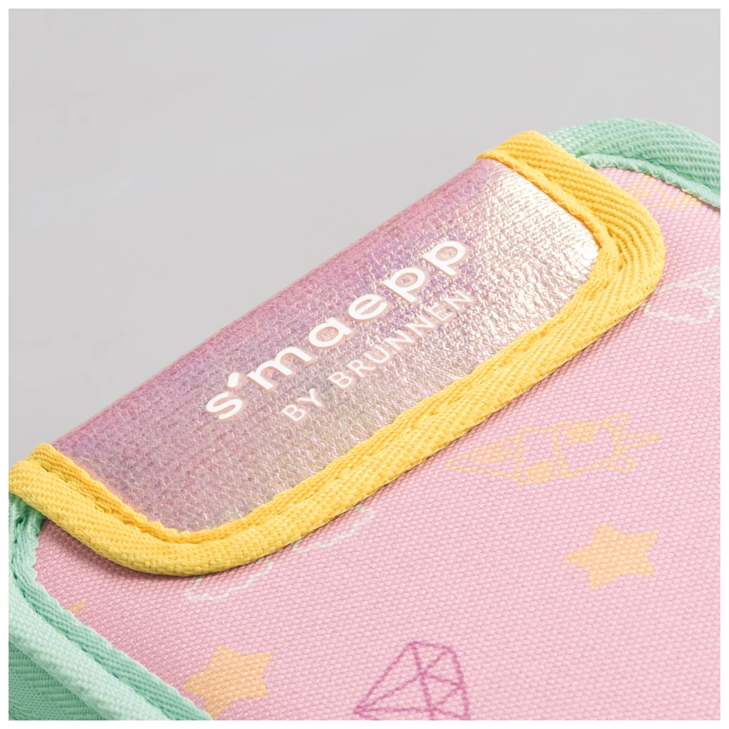 Federmäppchen s'maepp „Sweet Unicorn“ | 3 Reißverschlüsse, mehrfarbig, pastell
