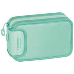 Federmäppchen s'maepp Colour Code | 3 Reißverschlüsse, mint