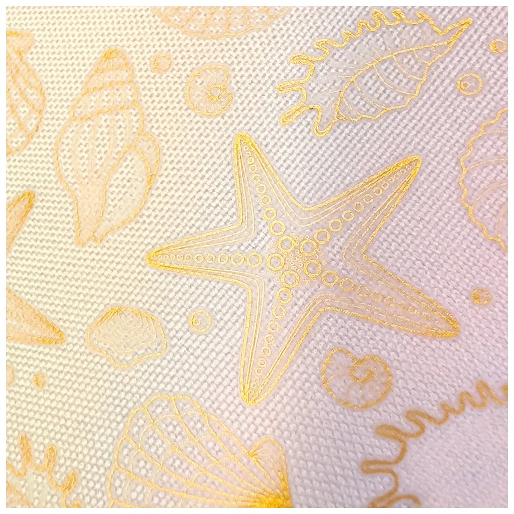 Federmäppchen s'maepp Sunny Ocean | 3 Reißverschlüsse, gold irisierend/mehrfarbig, pastell
