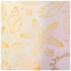 Federmäppchen s'maepp Sunny Ocean | 3 Reißverschlüsse, gold irisierend/mehrfarbig, pastell
