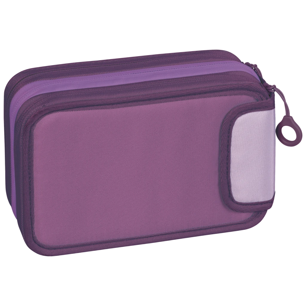 Federmäppchen s'maepp | 3 Reißverschlüsse, lila