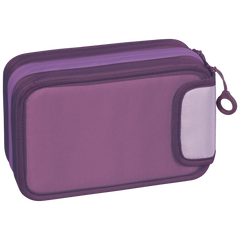 Federmäppchen s'maepp | 3 Reißverschlüsse, lila