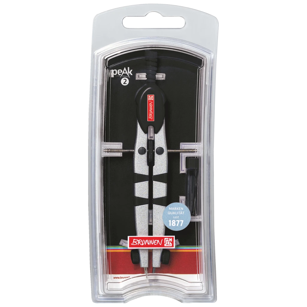 Geometriezirkel Peak 2 | Ø 310 mm, schwarz