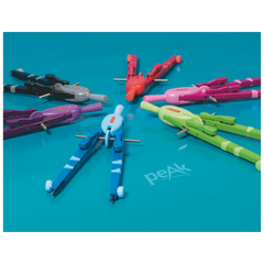 Schnellverstellzirkel Peak 4 Colour Code | Ø 370 mm, azur