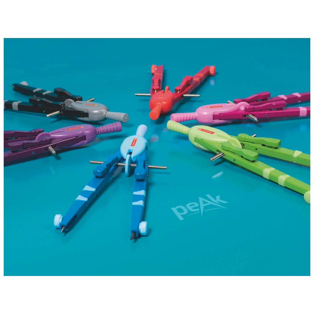 Schnellverstellzirkel Peak 4 Colour Code | Ø 370 mm, onyx