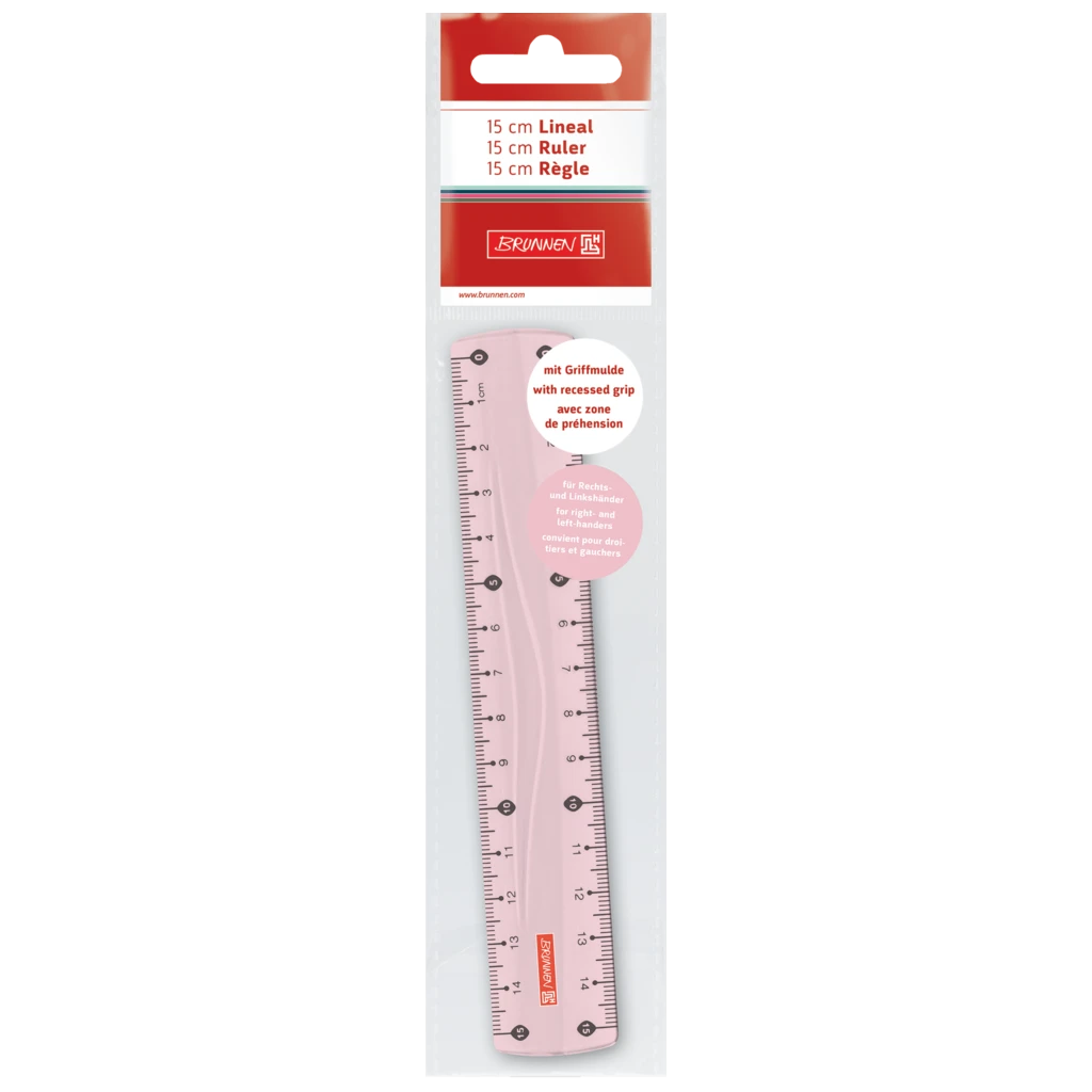 Lineal Colour Code | 15 cm, rose