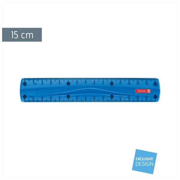 Lineal Colour Code | 15 cm, azur