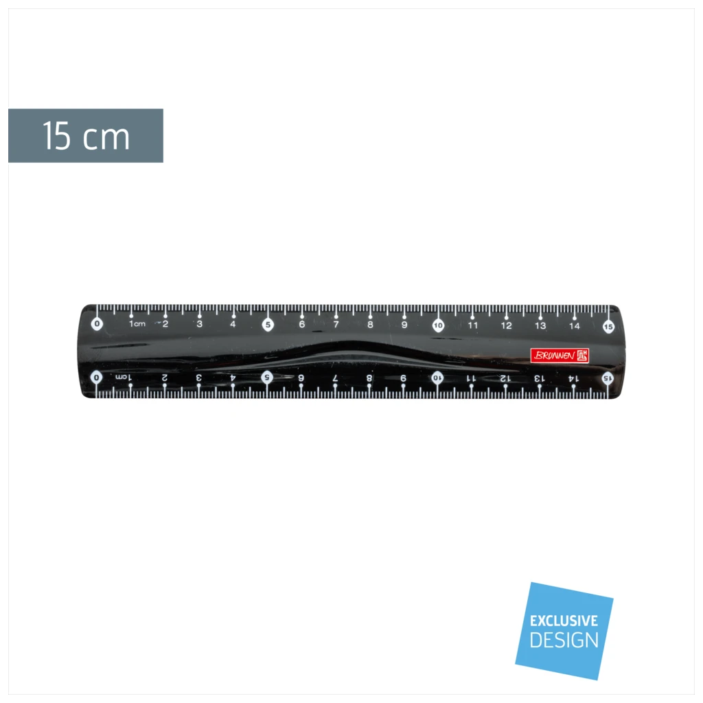 Lineal Colour Code | 15 cm, onyx