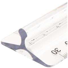 Lineal | 30 cm, glasklar