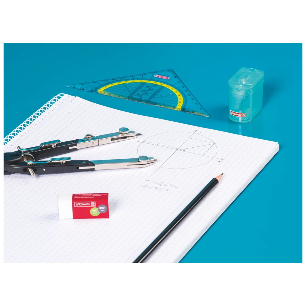 Geometrie-Dreieck | 16 cm, glasklar