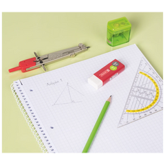Geometrie-Dreieck | 16 cm, glasklar