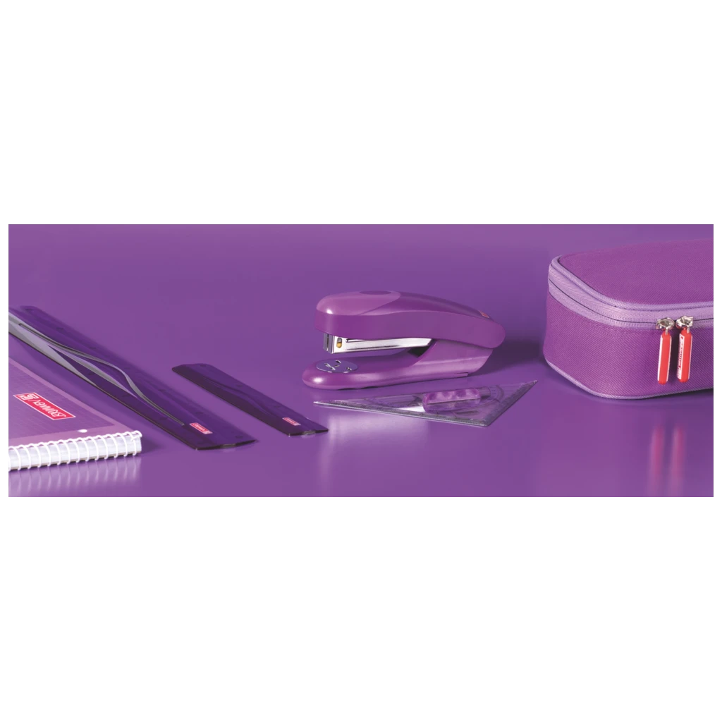 Geometrie-Dreieck Colour Code bruchsicher | 16 cm, mit Griff, purple