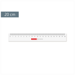 Lineal | 20 cm, glasklar