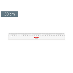 Lineal | 30 cm, glasklar