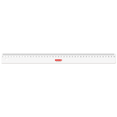 Lineal | 40 cm, glasklar