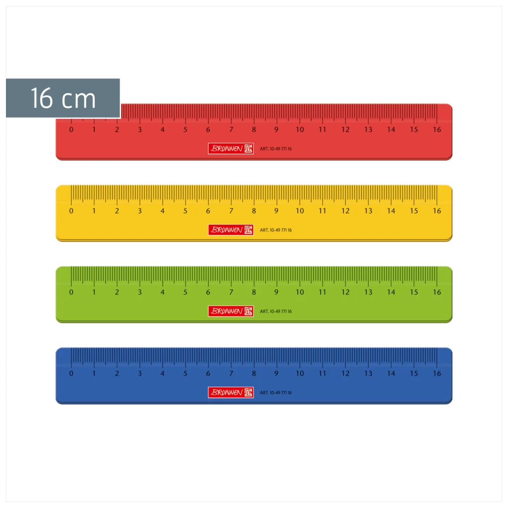 Lineal | 16 cm, sortiert