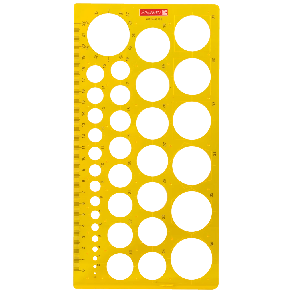 Kreisschablone | orange