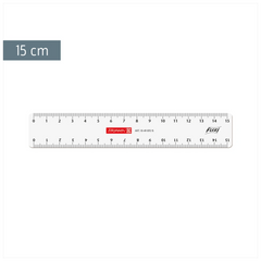 Flexi-Lineal | 15 cm, glasklar