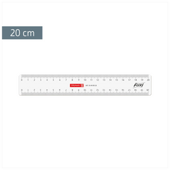 Flexi-Lineal | 20 cm, glasklar