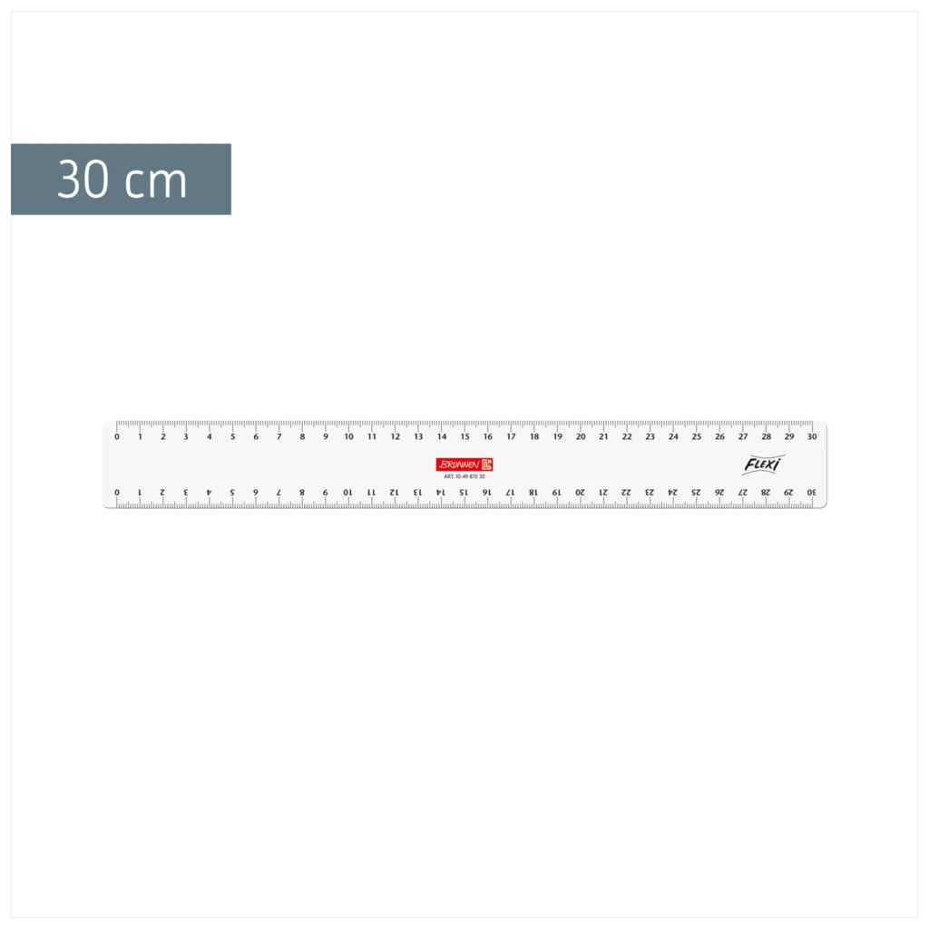 Flexi-Lineal | 30 cm, glasklar