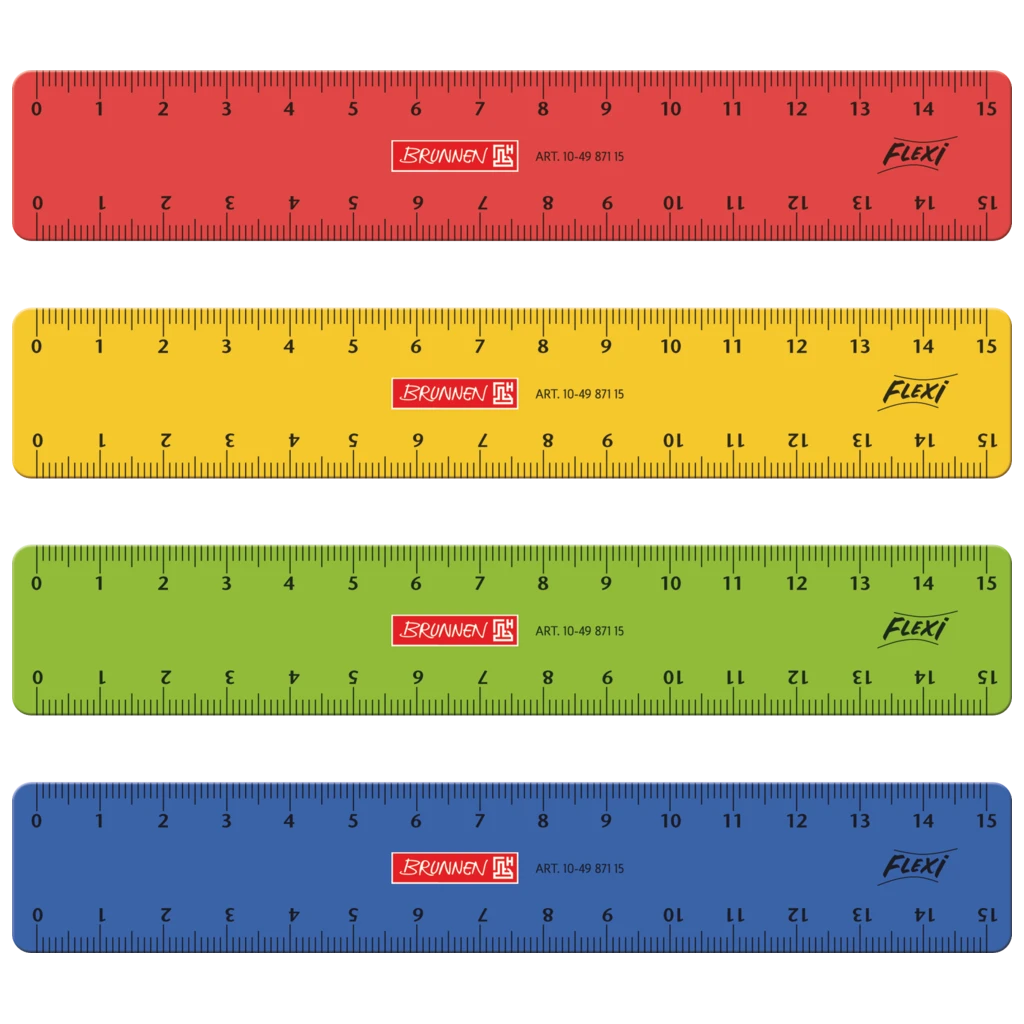 Flexi-Lineal | 15 cm, sortiert