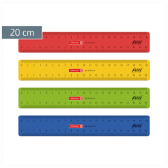 Flexi-Lineal | 20 cm, sortiert