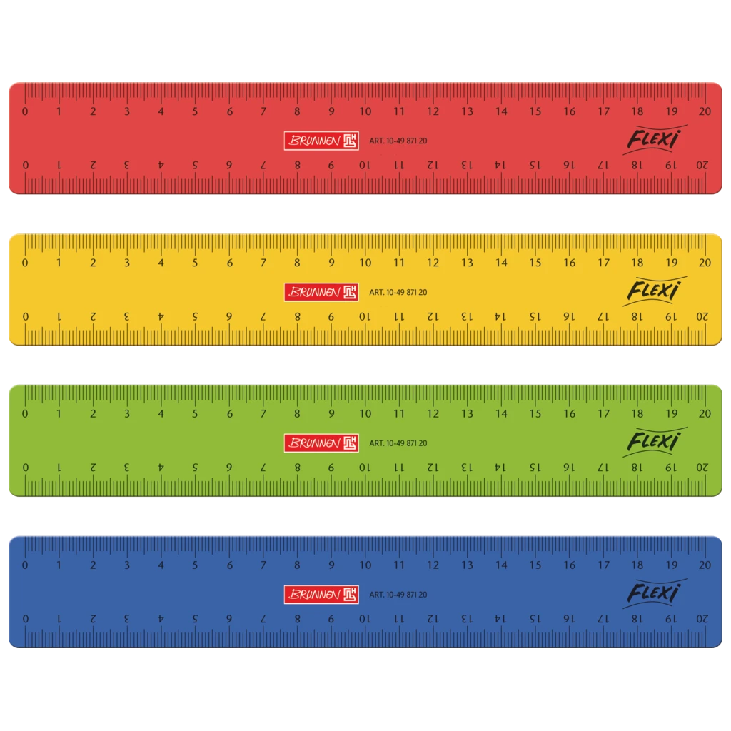 Flexi-Lineal | 20 cm, sortiert
