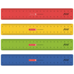 Flexi-Lineal | 20 cm, sortiert