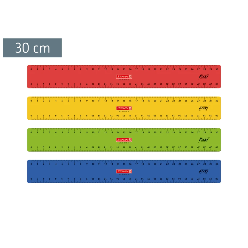 Flexi-Lineal | 30 cm, sortiert