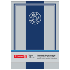 MK-Kartenblock MK-Papier | A6, 200 g/m², weiß