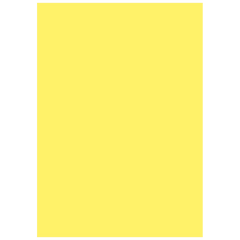 Multifunktionspapier Universalpapier | A4, 160 g/m², gelb, 25 Blatt