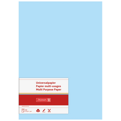 Multifunktionspapier Universalpapier | A4, 160 g/m², hellblau, 25 Blatt