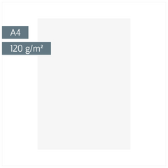 Multifunktionspapier Universalpapier | A4, 120 g/m², weiß, 35 Blatt