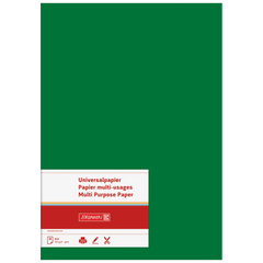 Multifunktionspapier Universalpapier | A4, 120 g/m², dunkelgrün, 35 Blatt