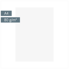 Multifunktionspapier Universalpapier | A4, 80 g/m², weiß, 50 Blatt
