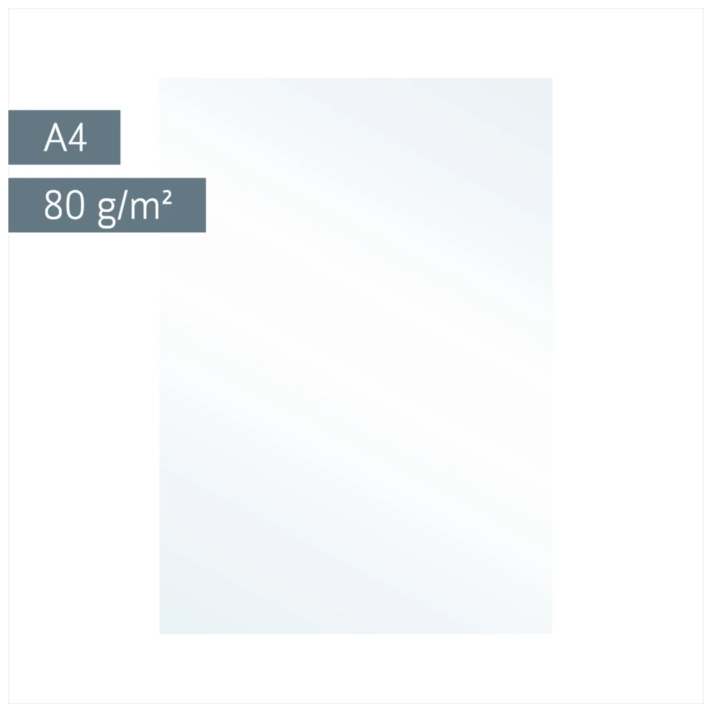 Multifunktionspapier Universalpapier | A4, 80 g/m², perlweiß, 50 Blatt