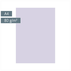 Multifunktionspapier Universalpapier | A4, 80 g/m², lilac, 50 Blatt