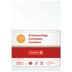 Briefumschläge Universalpapier | C6, 80 g/m², perlweiß, 10 Stück