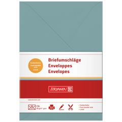 Briefumschläge Universalpapier | C6, 80 g/m², petrol, 10 Stück