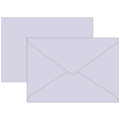 Briefumschläge Universalpapier | C6, 80 g/m², lilac, 10 Stück