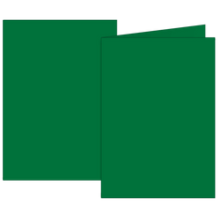 Klappkarten Universalpapier | B6, 200 g/m², dunkelgrün, 10 Stück