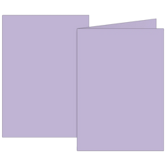 Klappkarten Universalpapier | B6, 200 g/m², flieder, 10 Stück