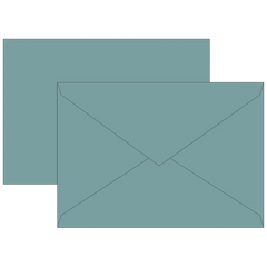 Briefumschläge Universalpapier | B6, 80 g/m², petrol