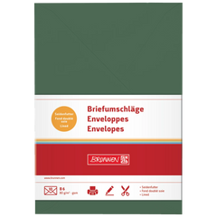 Briefumschläge Universalpapier | B6, 80 g/m², moosgrün