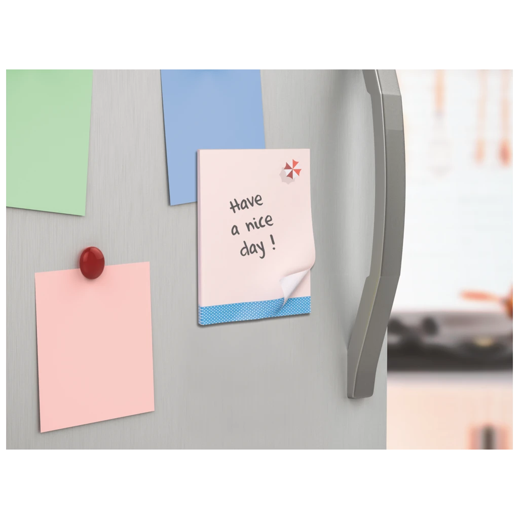 Notizblock Colours of Holiday mit Magnet | A6, unliniert, 50 Blatt