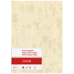 Multifunktionspapier Universalpapier Marmor | A4, 160 g/m², chamois, 25 Blatt